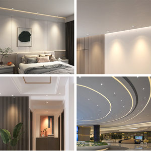 Techo interior empotrado montado abajo que enciende 7W 10W 15W 20W 30W redondo COB Led <span class=keywords><strong>Downlight</strong></span> - Product Image 5