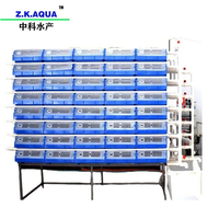 Système de cage en pot pour crabe d'aquaculture Système d'engraissement pour crabe vivant Boîte d'engraissement Système RAS pour l'agriculture verticale