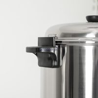 Cafetière percolateur en acier inoxydable de qualité commerciale 20L urne de chaudière à eau chaude électrique à chauffage rapide pour la restauration à domicile