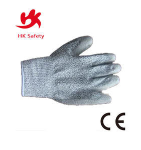 Противоскользящие, противоударные рабочие перчатки с покрытием из тонкого латекса ESD, 100% чистый натуральный латекс для оранжевых латексных перчаток cleanroom - Product Image 6