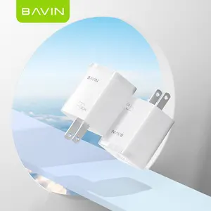 BAVIN 도매 PC905 PD 20W 우리 eu 타입 c 안드로이드 휴대 전화 고속 충전 벽 충전기