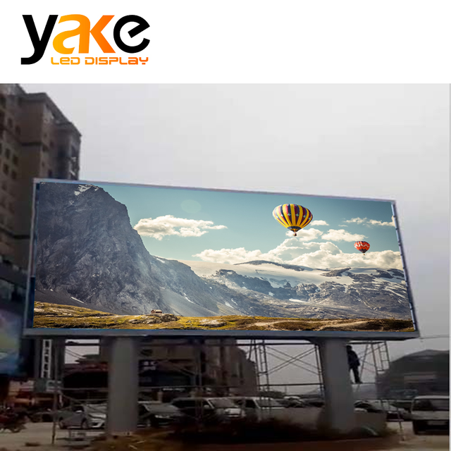 YAKE Outdoor Led Advertising Screen Energy Saving Solution P4.8 Full Color Led Display Manufacturer