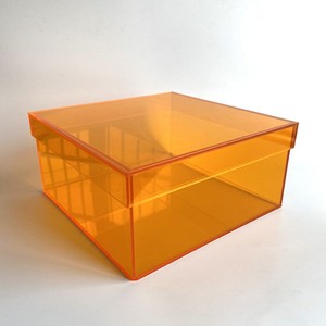 Boîte de rangement en <span class=keywords><strong>acrylique</strong></span>, plexiglas transparent personnalisé, boîte à chaussures en <span class=keywords><strong>acrylique</strong></span> avec couvercle - Product Image 5