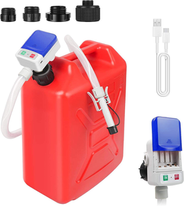Swift-Flow Auto Nozzle 220 Volt Fuel Transfer Pump 3.2GPM Battery Powered with USB Multi-Use Reliable-Made of Durable Plastic - Product Image 3