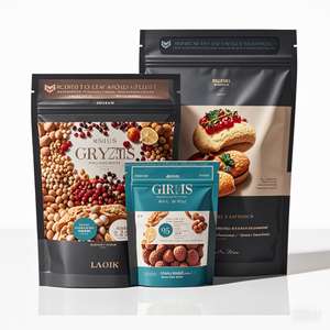 LOW MOQ Stand up Doypack Matte Finish Resealable Standup <b>Ziplock</b> <b>Bag</b> Mylar Zipper Plastic Packaging Food Coffee Powder <b>Bags</b> - Product Image 5