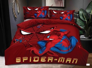 <strong>Spider</strong> <strong>Man</strong> 3D Printed Sheet Set Super Soft Hand Feel Duvet Cover Set for Boys - Product Image 2