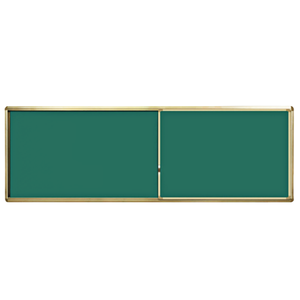 Tablero de <span class=keywords><strong>tiza</strong></span> verde escolar de <span class=keywords><strong>esmalte</strong></span> de alta calidad que combina superficies de pizarra verde y pizarra blanca para un diseño de aula que ahorra espacio - Product Image 6