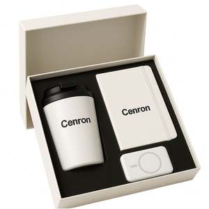 Customized Leather A5 <b>Notebook</b> Vacuum Tumbler Corporate Gift <b>Set</b> for Business Recognition-Christmas Promotional Gift Made China - Product Image 1