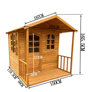 Casetta da Gioco in <span class=keywords><strong>Legno</strong></span> Massiccio Ecologica e Durevole da Esterno <span class=keywords><strong>per</strong></span> <span class=keywords><strong>Bambini</strong></span> <span class=keywords><strong>di</strong></span> Grande Successo - Product Image 2