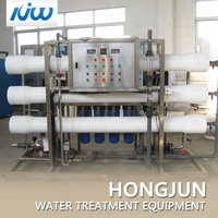 Utilisation commerciale de système de machine de purification d'eau d'osmose inverse de rivière de 15 t/h dans le filtre à eau de chaudière d'hôtel pour l'Afrique HJ-AGB28