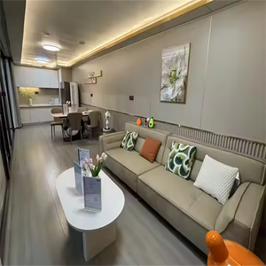 <span class=keywords><strong>Cabine</strong></span> de pomme grande préfabriquée de luxe à deux étages pliante personnalisée professionnelle push-pull commercial de 40 pieds à faible coût - Product Image 6