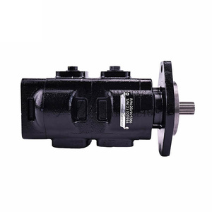 Nouvelle pompe hydraulique à double engrenage 20/925366 20/925586 compatible avec les pelles rétrocaveuses 3CX 4CX 214e 214e-LE 214e-LL en fonte - Product Image 3
