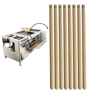 Shovel Handle Making Machine Wooden Stick Threading Machine for Mops