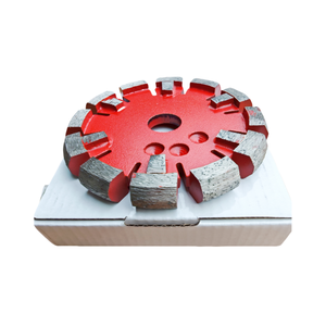 Lame diamantée segmentée de 120 mm (5 pouces) pour scie à découper le sol, idéale pour le béton et les rainures – <span class=keywords><strong>Disque</strong></span> diamanté pour le découpage de joints - Product Image 3