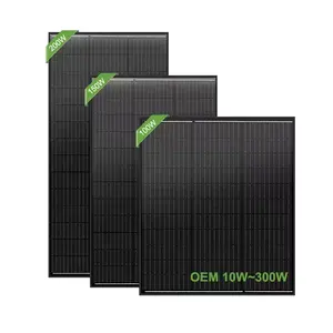 Shipping from China low cost mono 166mm cell solar glass high efficiency for car rigid solar panel