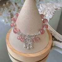 Vendita calda di tendenza di moda placcato in oro braccialetti di lusso in lega di farfalla gioielli da donna con perla pietra principale all'ingrosso - Product Image 1