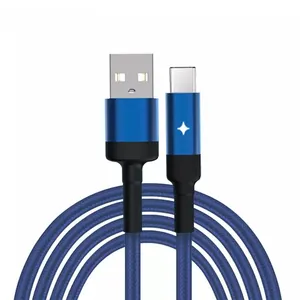 Wholesale USB charging cable V03 fast charge data cables 2.4A Led APO(Automatic Power Off) phone charger usb