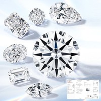 Diamante Suelto Cultivado en Laboratorio, Color D, Certificado IGL, Excelente Relación Calidad-Precio, Diamante Sintético con Garantía de Calidad