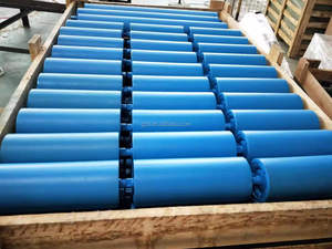 Cao Tác động kháng uhmwpe/HDPE băng tải con lăn cho vật liệu số lượng lớn xử lý hệ thống băng tải - Product Image 2