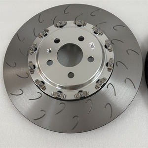 Jekit <span class=keywords><strong>Disque</strong></span> de frein automatique 370*32mm Cloche centrale flottante D63mm H 52.5mm pour VW <span class=keywords><strong>Golf</strong></span> GTI Mk7 - Product Image 2