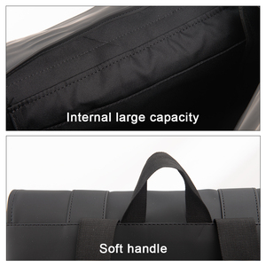 حقيبة ظهر مخصصة للسفر والرياضة من الجلد الصناعي المقاوم للماء، حقيبة مدرسية وحقيبة ظهر للكمبيوتر المحمول - Product Image 5