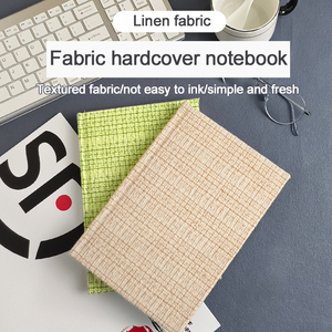 Cuaderno Personalizado de Tapa Dura con Tela de Lino A5, A6 y A7, de Alta Calidad, Moderno, Simple, para Estudiantes, Escuela, Negocios, Uso Promocional, Regalo - Product Image 3