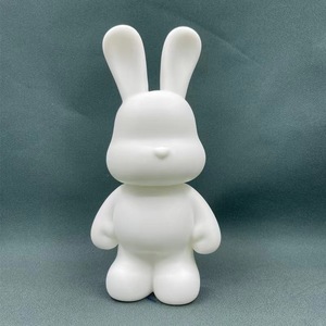 Diy Fluid Bear 400% 23cm figura de juguete en blanco Bear1000 % 75cm decorar modelo acción Anime muñeca - Product Image 6