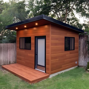 Chambres en bois traditionnelles de sauna de maison avec le sauna extérieur de jardin d'eam sec et la pièce d'eam - Product Image 2