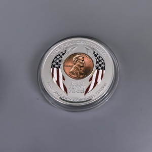 Vente en gros de la pièce commémorative 3D « The Final Cent Tribute », pièce de collection « RIP Penny » 1793-2025, pièce de défi Lincoln Cent des États-Unis - Product Image 2