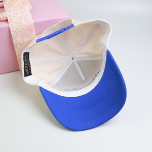 Gorra Deportiva <span class=keywords><strong>de</strong></span> Algodón con Logotipo Bordado Plano Personalizado, Estilo Estructurado, para Mujer, Gorra <span class=keywords><strong>de</strong></span> Béisbol <span class=keywords><strong>de</strong></span> 5 Paneles, Gorras para <span class=keywords><strong>Hombre</strong></span> - Product Image 4