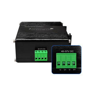 Industrieller 10-Port Gigabit PoE Switch mit 48~57V DC, DIN-Schienenmontage 240W - Product Image 2