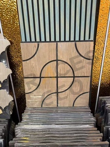 Panneau mural acoustique décoratif irrégulier, absorbant le son, panneaux muraux acoustiques en bois Akupanel pour l'intérieur - Product Image 4