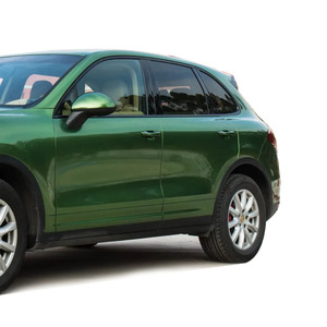 Leid Qualité Auto-Réparation Anti-Rayures TPU Super Lumineux Métallique Mamba Vert Changement de Couleur Film Car Wrap - Product Image 5
