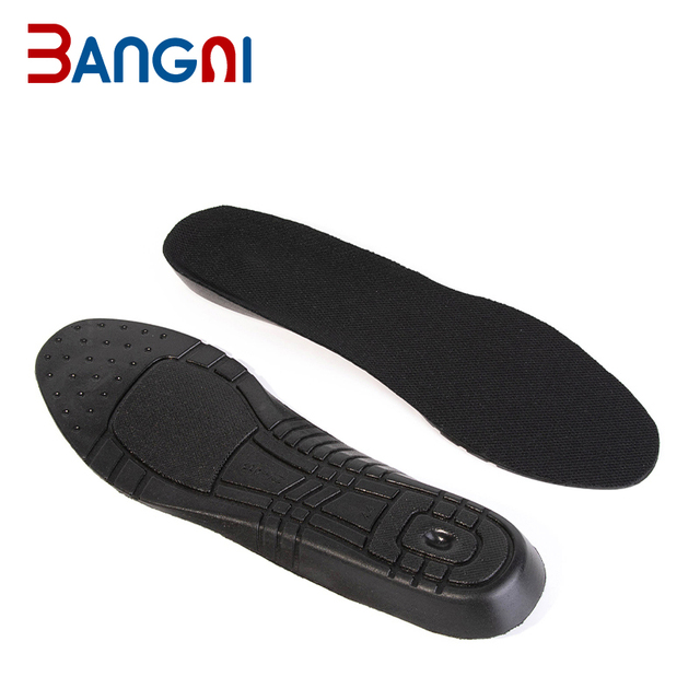 Black Deep U-Cup Durable Safety Shoes Insole Insolent Work Boots Inner Soles