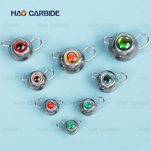 ตัวเบ็<span class=keywords><strong>ด</strong></span>ตกปลา Wolfram Bottom Fled Jig Sinker Tungsten Cheburashka พร้อมตา 3 มิติ สำหรับชุ<span class=keywords><strong>ด</strong></span>เหยื่ออ่อน - Product Image 6