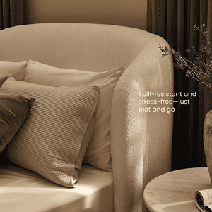 Cama tapizada personalizada Tamaño doble Diseño con mechones con elevador de gas Cama cuadrada con almacenamiento - Product Image 2