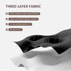 Hexin bán buôn Underwire thoải mái Underwire cộng với kích thước bảo hiểm đầy đủ liền mạch Plunge hàng ngày áo ngực - Product Image 3