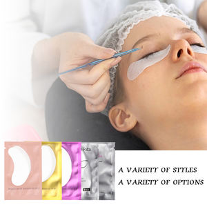 MASSA 50 adet/torba tek kullanımlık kollajen Lint ücretsiz göz jel yama kirpik uzatma Eyepatch jel yama altında hidrojel göz bandı - Product Image 6