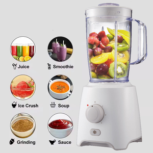 2'si 1 Arada Yiyecek Saklama Kabı ve Meyve Suyu <span class=keywords><strong>Blender</strong></span>'ı |   1.8L Kapasiteli 6 Bıçaklı Paslanmaz Çelik Bıçaklar 2 Hızlı Kilitlenebilir Kapaklı Smoothie Yapıcı Buz - Product Image 2