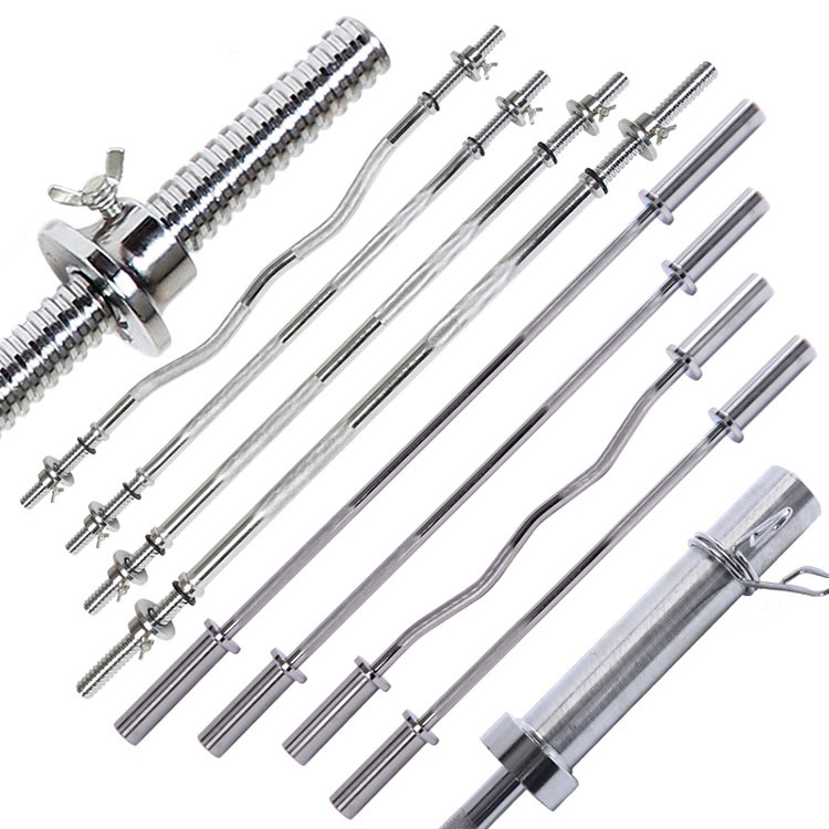 Competition Steel Barbell Bar – Heavy-Duty Olympic Weightlifting Bar for Strength Training &amp; Commercial Gym Use