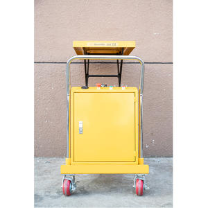 500 KG 905*500MM 1,5 M mesa elevadora manual elevador hidráulico con Motor eléctrico 500 KG carro - Product Image 5