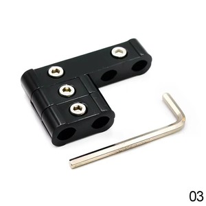 3PCS Auto Zündkerze Elektrische Draht klemme Separator leitung Zünd kabel Clip Aluminium legierung Universal Auto Decoration - Product Image 5