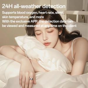 Anillo Inteligente <span class=keywords><strong>Yesido</strong></span> IO33 con Monitor de Salud, Compatible con Temperatura Corporal, Presión Arterial y Recordatorio Fisiológico Femenino, Venta al Por Mayor - Product Image 3