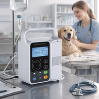 Bomba de Infusión Veterinaria Inteligente con Alarma, Multimodo, Calibración de Precisión, Función de Memoria, Ajustable en Tiempo Real