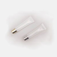 Tube de brillant à lèvres vide de 10 ml avec emballage cosmétique en plastique, brillant à lèvres transparent de 15 ml