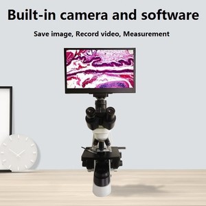 Boshida BD-SW35T-13C 13 inch Màn hình LCD tối lĩnh vực kính hiển vi với 5MP được xây dựng trong máy ảnh kỹ thuật số và phần mềm - Product Image 2