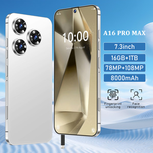 A16โทรศัพท์มือถือ Cross-border <span class=keywords><strong>PRO</strong></span> <span class=keywords><strong>MAX</strong></span> 7.3นิ้ว HD 120Hz ปากกาในตัว108MP <span class=keywords><strong>True</strong></span> 4G LTE OCTA-core Android <span class=keywords><strong>14</strong></span>ฝรั่งเศส - Product Image 2