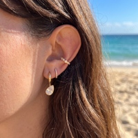 Pendientes de Aro con Circonitas Marquise Chapados en Oro, Pendientes Colgantes con Corte de Pera, Joyería de Lujo para Bodas, Regalo de Moda para Mujer