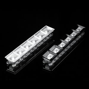 Tuyến tính phản xạ cho tuyến tính <span class=keywords><strong>LED</strong></span> ánh sáng mặt dây treo ống Spotlight hình chữ nhật lỗ - Product Image 2