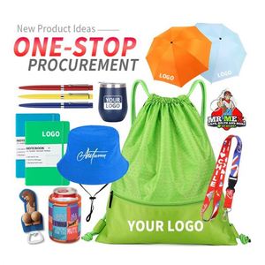 Oem Promotional <b>Personalised</b> Outdoor Camping Corporate Gift Polyester Drawstring Bag Gifts With Logo Custom - Product Image 1
